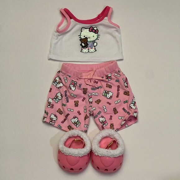 Hello Kitty Build-A-Bear Clothes and Shoes Bundle Y2K - Picture 2 of 8